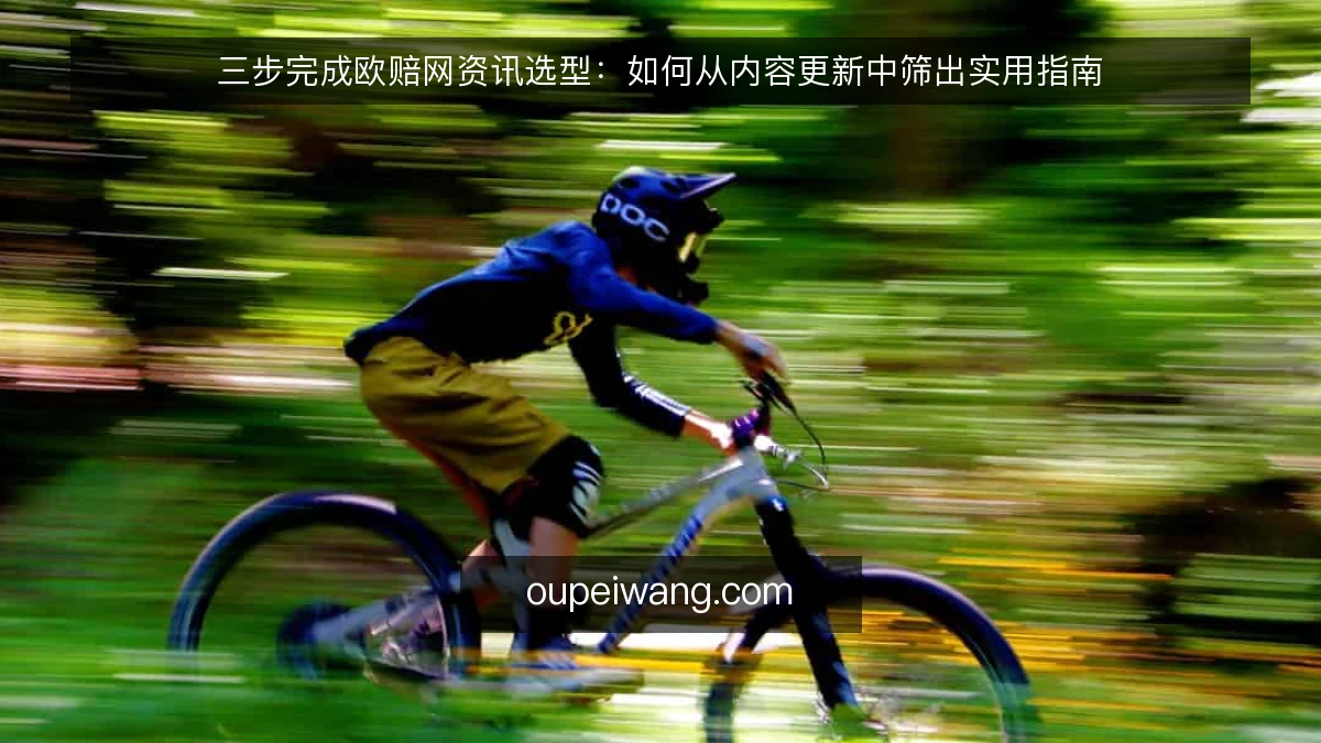 三步完成欧赔网资讯选型：如何从内容更新中筛出实用指南