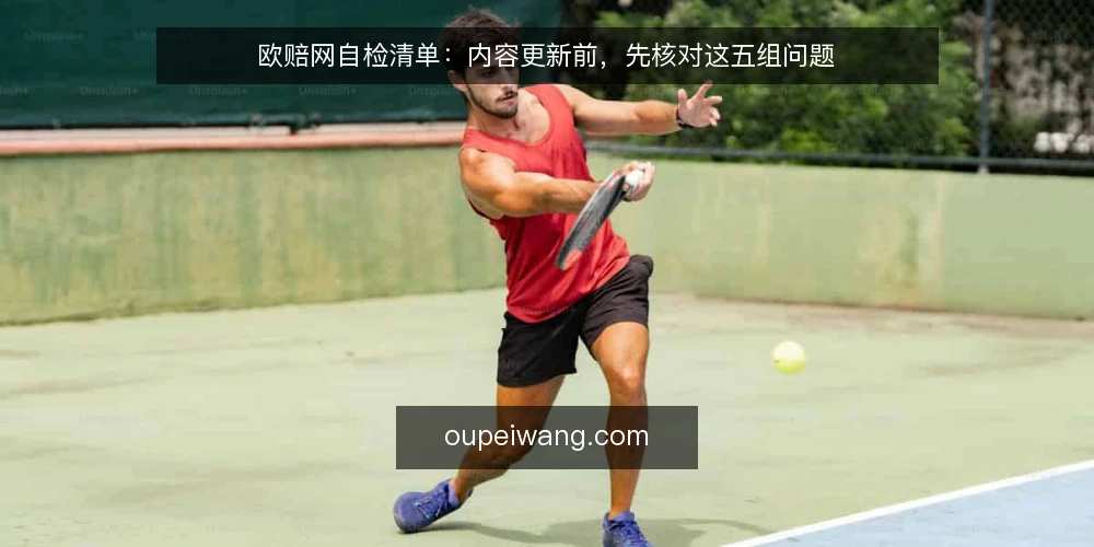 欧赔网自检清单：内容更新前，先核对这五组问题 — 为什么要做这次自检 配图